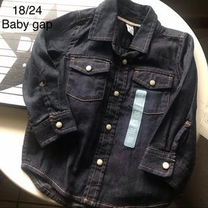 Baby gap Levi’s shirt